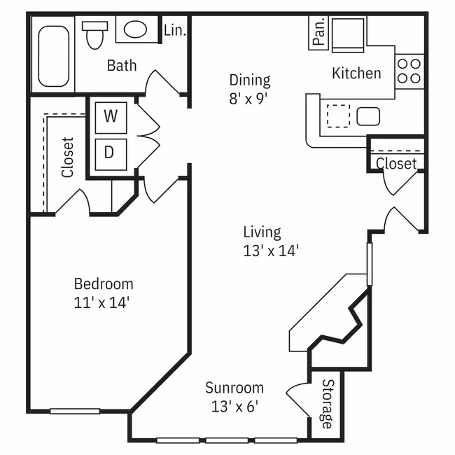 Unit 0712 0712 floor plan